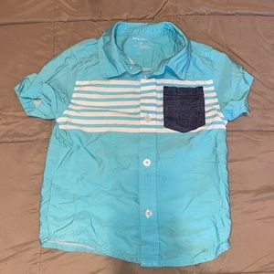 Toddler boys 3T collar shirt button up shirt